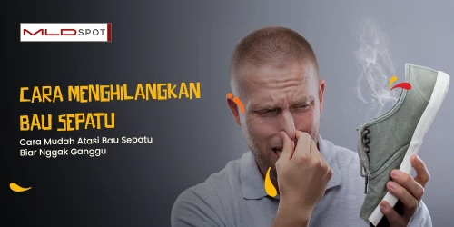 Cara Mudah Atasi Bau Sepatu Biar Nggak Ganggu